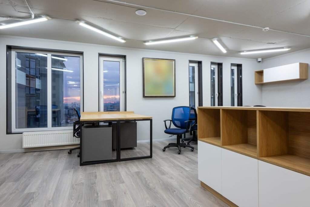 Clean modern office in Metro Vancouver