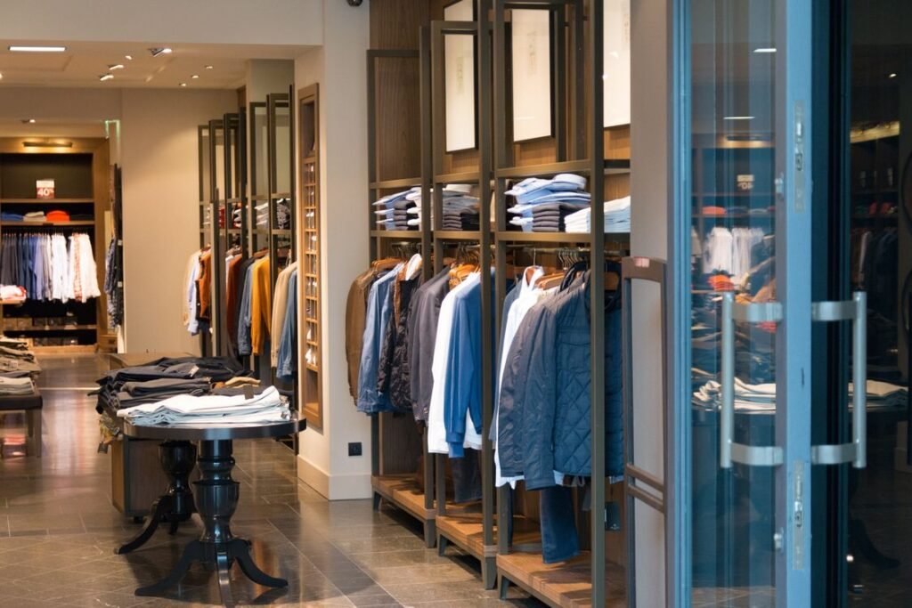 Clean retail store